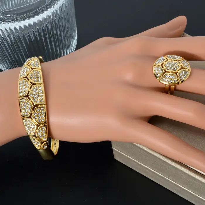 Sunny – ensemble de bijoux de mariée en Zircon d'acorite