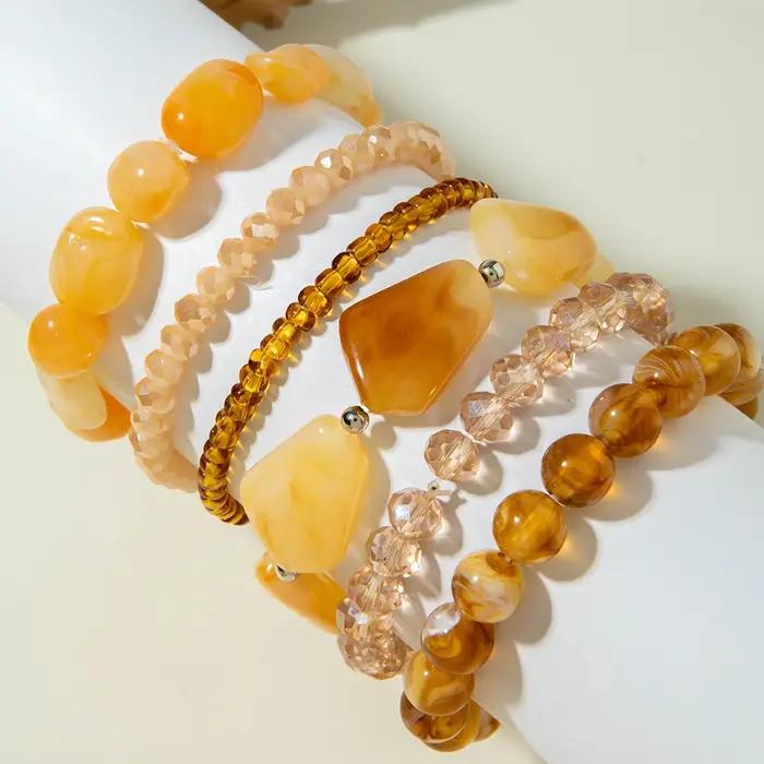 Bracelet en perles de verre bohème Tocona