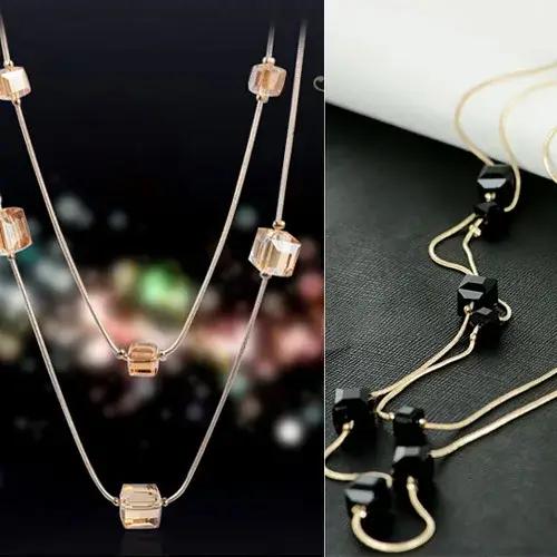 Collares Mujer-Colliers de déclaration de mode pour femmes