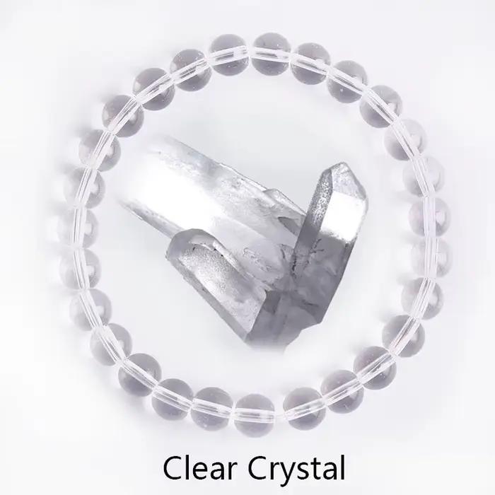 Bracelet en pierre naturelle véritable pour hommes et femmes, fleur naturelle, perles de pierres pré