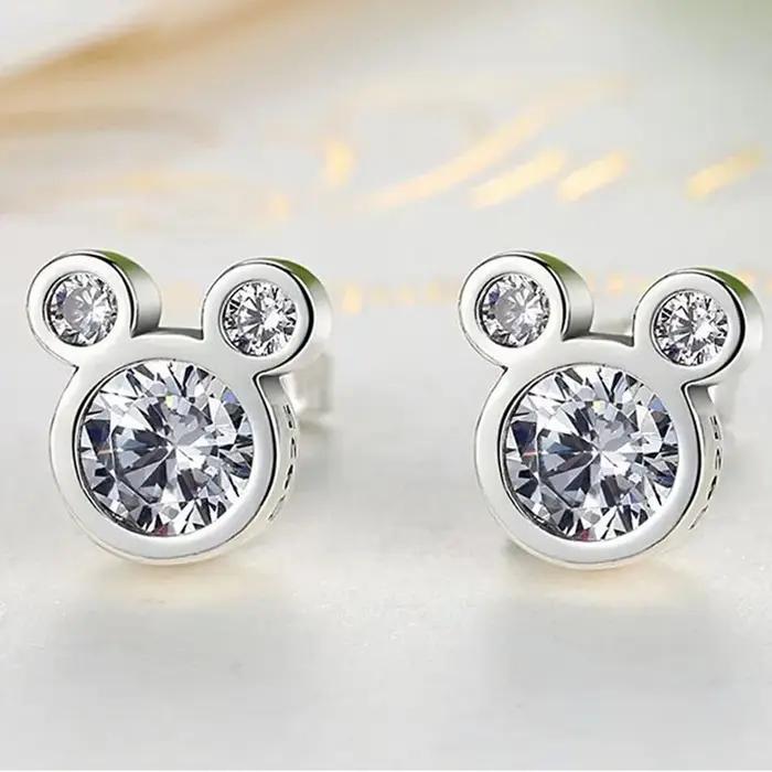 Boucles d'oreilles en argent Sterling 925 pour femmes