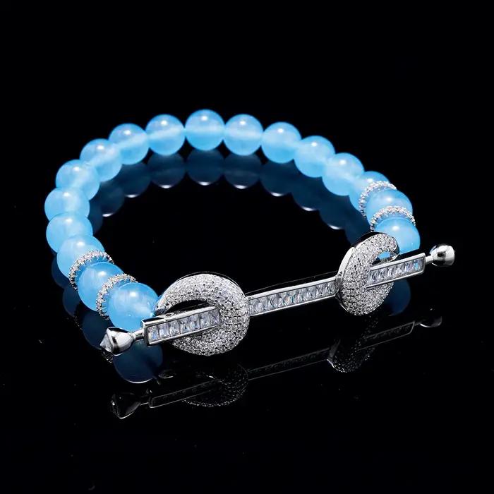 Bracelet de perles en pierre naturelle pour femmes