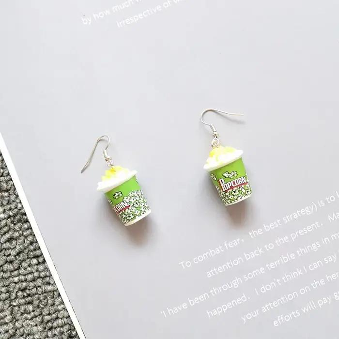 Boucles d'oreilles en résine pour femmes et enfants