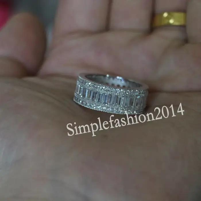 Bague de fiançailles en diamant de laboratoire de luxe