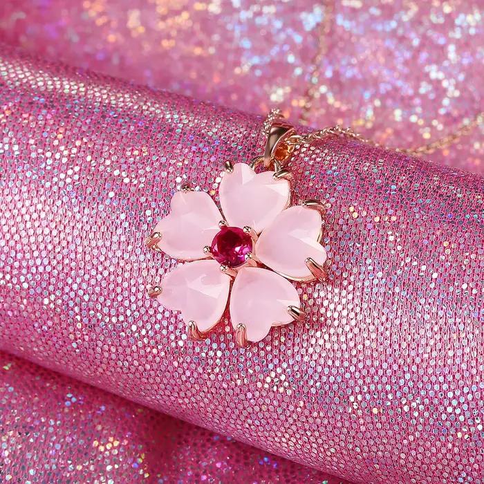 Huitan – collier de fleurs fantaisie pour femmes