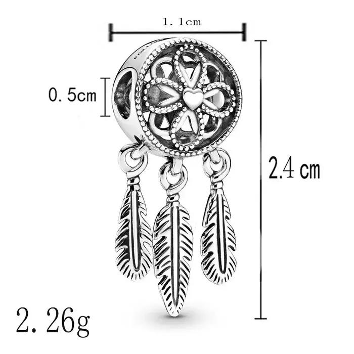 Bracelet Attrape-Rêves Personnalisable en Argent Sterling 925 Bijou Élégant pour Femmes Occasions Spéciales Mariage Anniversaire