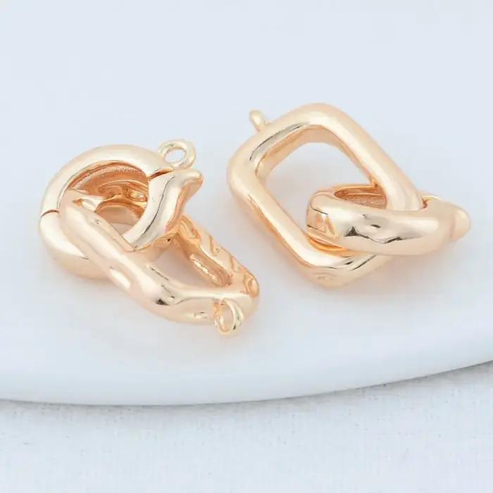 Bracelets en laiton couleur or 30MM 28MM 23MM 14k