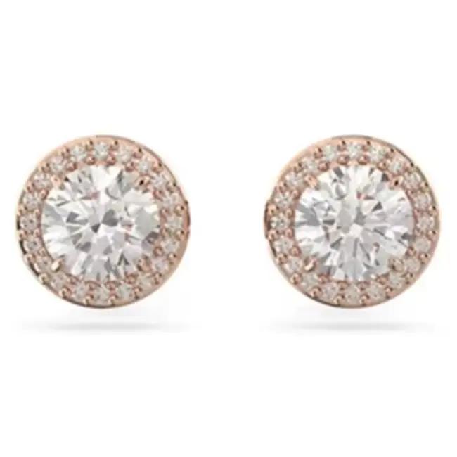 Ensemble Collier, Boucles d'Oreilles et Bracelet en Cristal Rond Diamanté Roman Holiday Classic Happ
