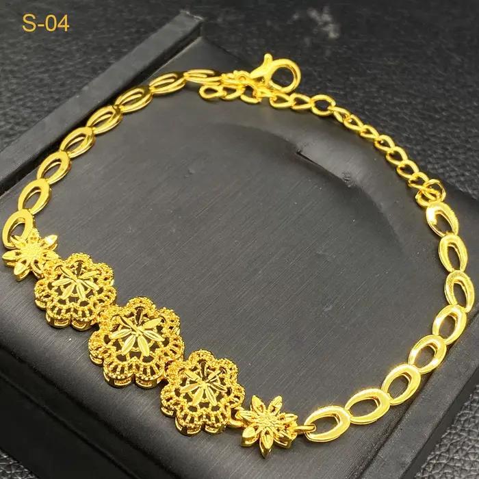 Ensemble de bijoux de luxe en plaqué or 24 carats pour mariage et cérémonies bohèmes femmes occasions spéciales