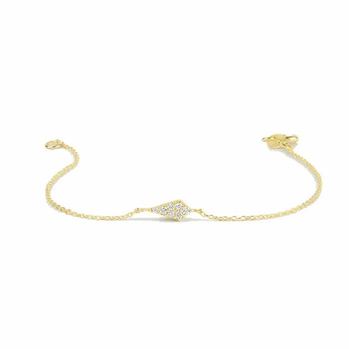 ROXI Mini cerf-volant motif Micro incrusté Zircon mignon femmes Bracelets 100% 925 argent Sterling e