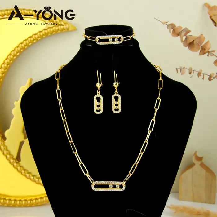Parure de bijoux de mode de Dubaï