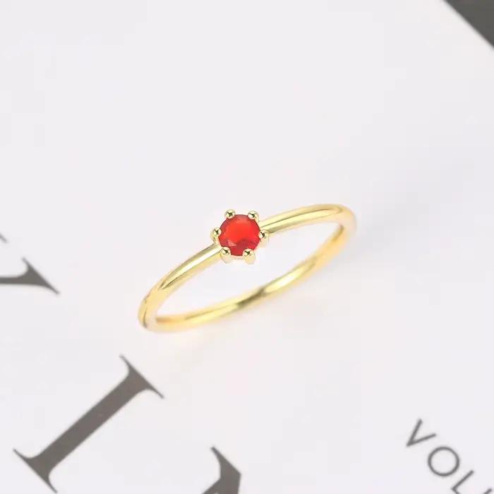 Anneau de mariage classique en zircone cubique plaqué or 14K pour célébrer l'engagement et les occasions spéciales femmes