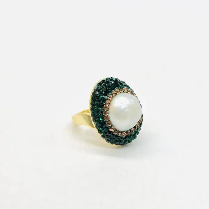 Ensemble de bijoux en cristal de perles d'eau douce naturelles pour femmes, Quartz irrégulier Baroqu
