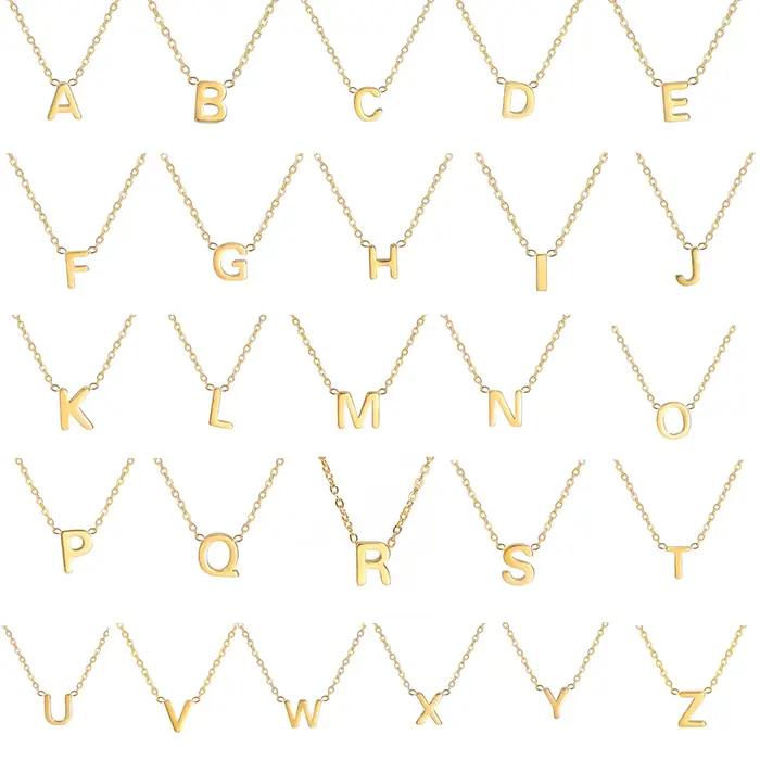 Collier en acier inoxydable avec lettre initiale pour femmes, cadeau anniversaire, bijou ras du cou pour occasions spéciales
