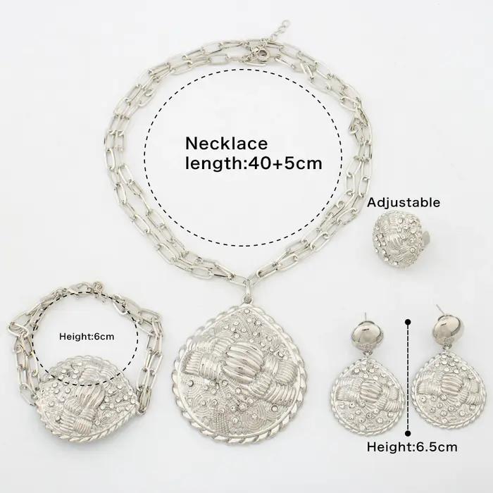 Ensembles de bijoux nigérians pour femmes