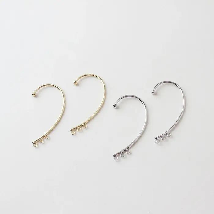 Boucle d'oreille plaquée or véritable 14 carats