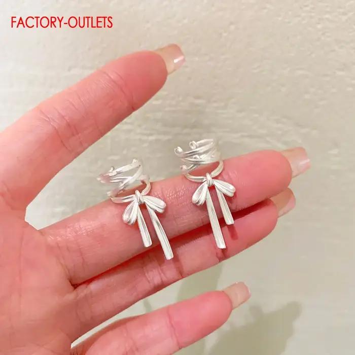 Boucles d'oreilles en argent Sterling 925 véritable pour femmes