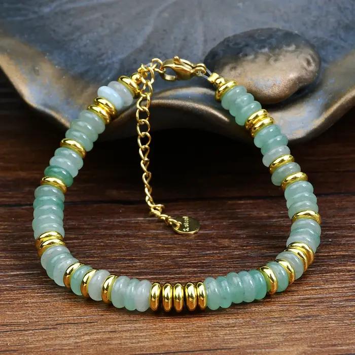 Bracelet de perles en pierre naturelle pour femmes