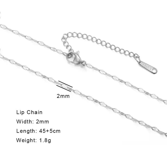 Kkjoy chaîne collier exquis femmes bourse Simple à la mode Style porté rassemblements pratique bijou
