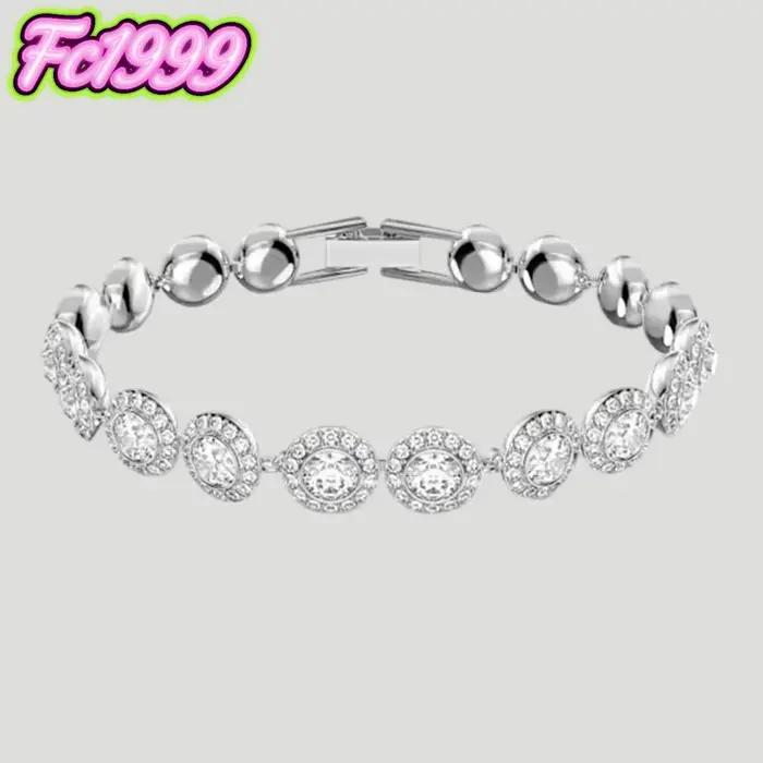 Ensemble de bijoux rond très vendu, boucles d'oreilles, bracelet, collier uniques, pour le quotidien, les fêtes et les banquets.