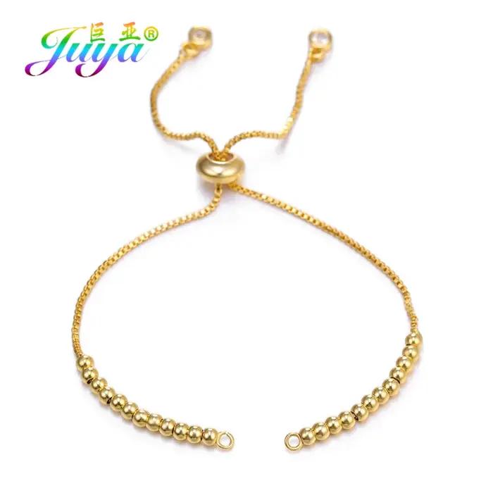 Charme connecteur Juya en cuivre plaqué or avec cristaux rhinolites autrichiens pour femmes bijoux DIY occasionnels spéciaux