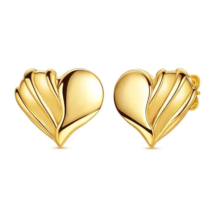 Boucles d'oreilles rondes en argent 925 pour femmes