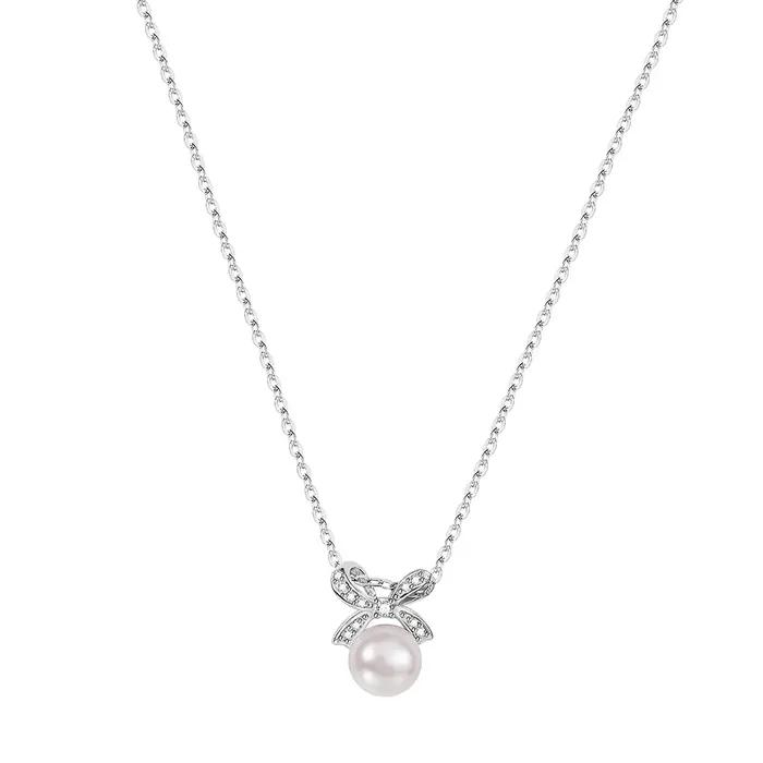 Collier de perles naturelles d'eau douce Non nucléées pour femme
