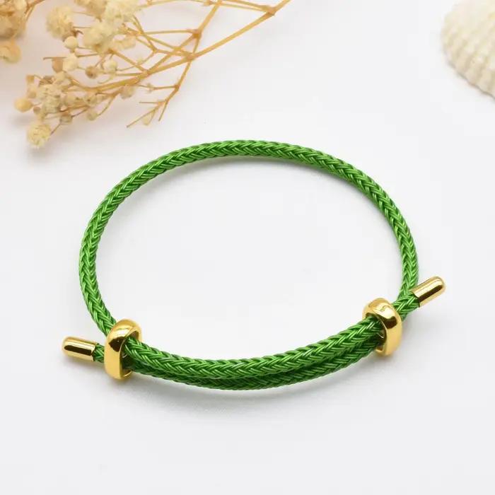 BenS haute qualité fil corde Bracelet pour femmes coloré à la main bricolage hommes Bracelets réglab