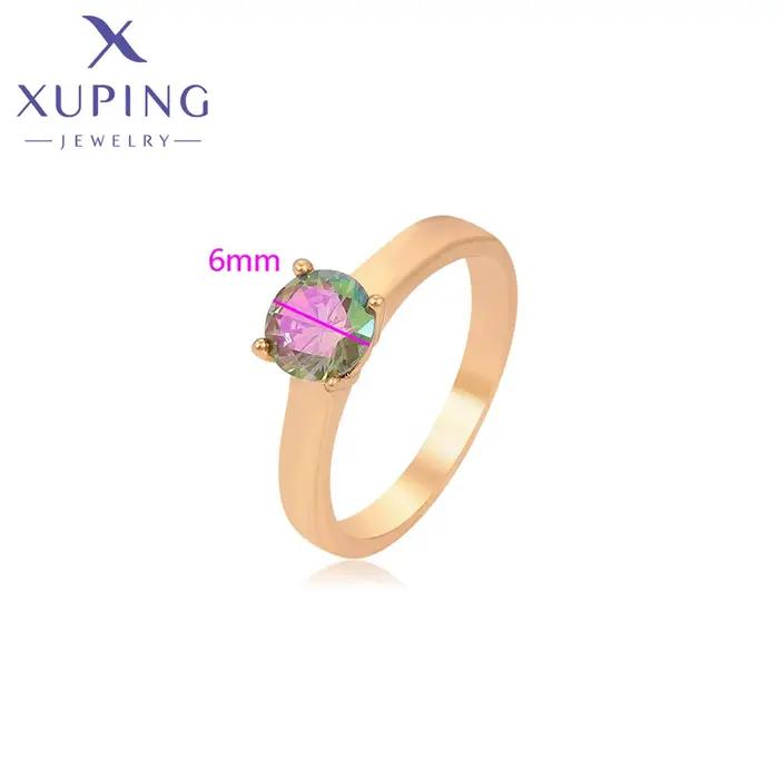 Bague En Plaqué Or 18 Carats Serties De Zirconium Blanc Geometrique Pour Femme Occasions Speciales