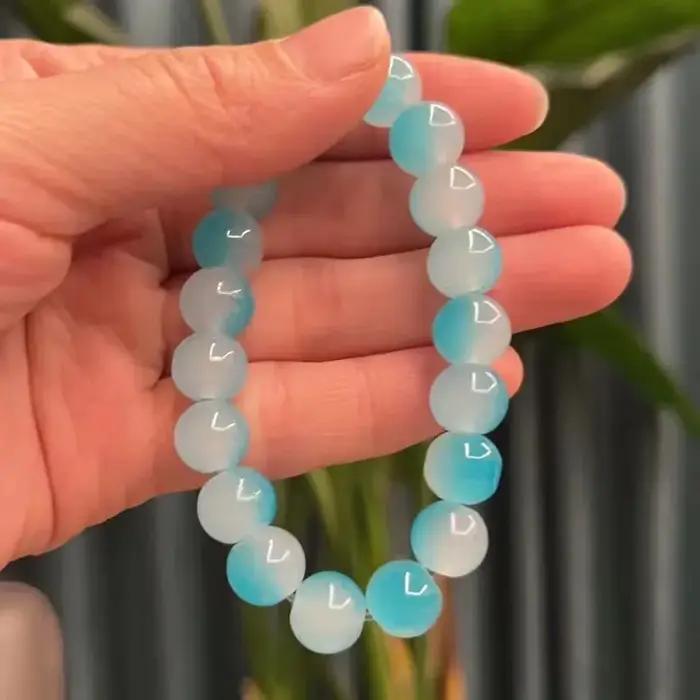 Bracelet Quartz Rose Poudre en plastique, design doux et résistant, idéal pour toutes les occasions et comme cadeau, disponible en brun rougeâtre, bleu, marquage à chaud, rose et vert