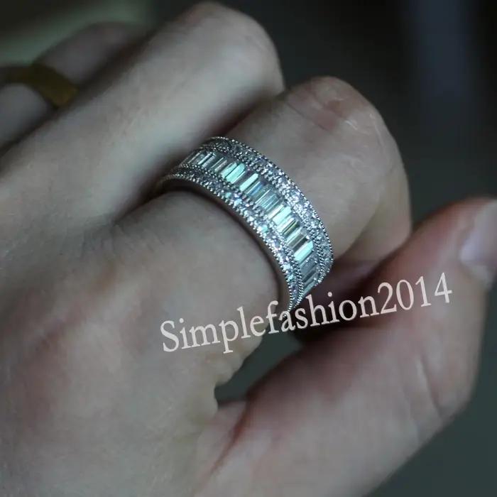 Bague de fiançailles en diamant de laboratoire de luxe