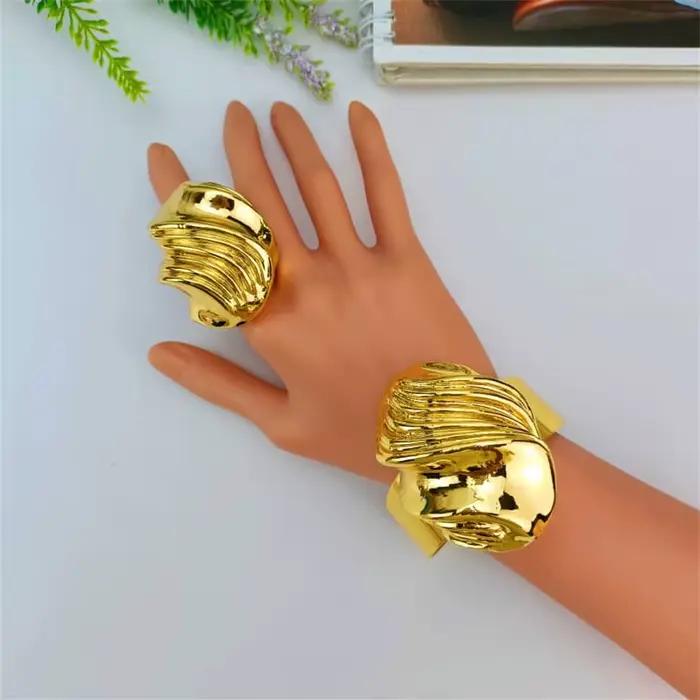 EMMA femmes mode ensemble de bijoux nouveau à la mode grand collier boucles d'oreilles ensembles Style italien bijoux de luxe pour africain Nigeria dame maman