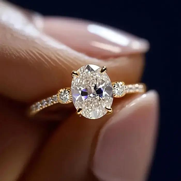 Huitan – bague couleur or pour femmes
