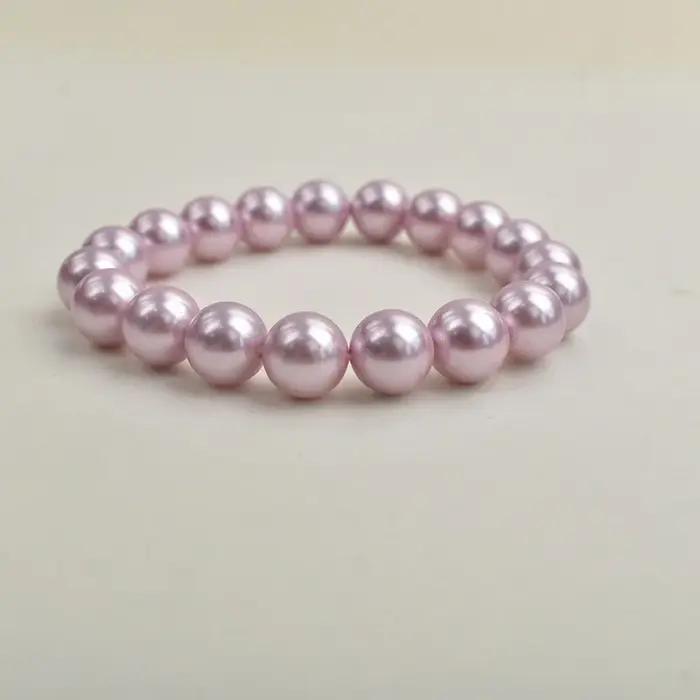 Bracelets de perles en gros, tempérament élastique pour femmes, Niche, haut de gamme, luxe léger, bijoux faits à la main, nouveau Style de perles