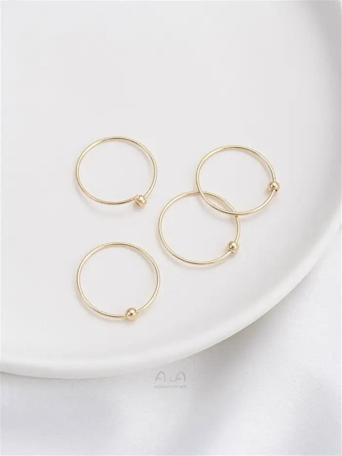 Boucles doreilles en perles dorées faits à la main en plaqué or 14k pour femmes occasions spéciales élégantes et confortables
