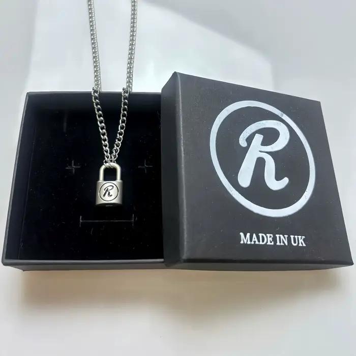 Collier Anime NANA, Pendentif Unisexe Punk Vintage Mat, Motifs Oosaki Nana Honjo Ren Key R Lock, Acc