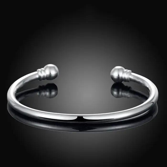 Bracelets en argent Sterling 925 pour femmes, simples et élégants, bijoux à la mode pour fête de mariage, cadeaux de noël