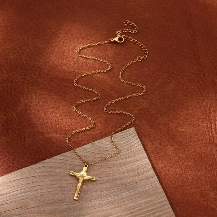 Collier croix arbre de vie pour femmes et hommes