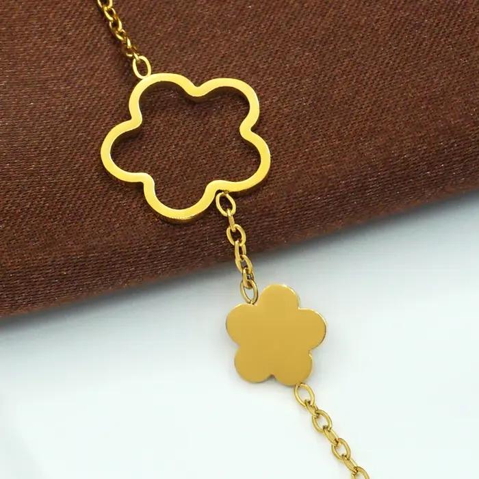 Collier fleuri long pour femme style bohème occasions spéciales anniversaire saint-valentin halloween noel rentrée ecole