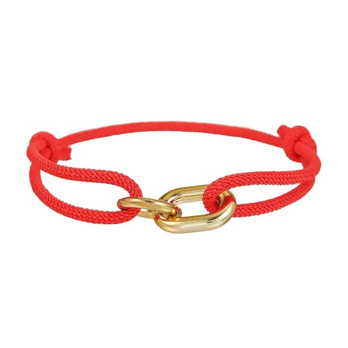 Bracelet en corde tressée de couleur bohème pour hommes