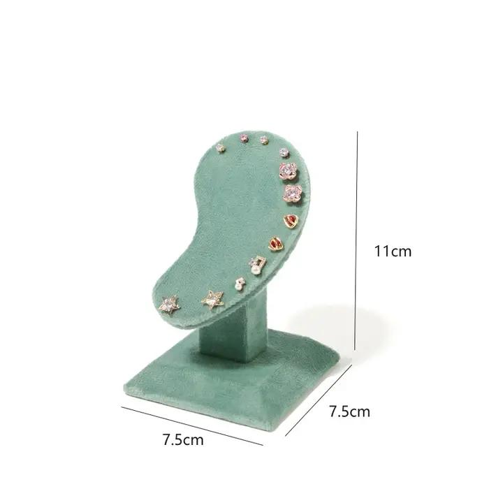 Présentoir de boucles d'oreilles en tissu TREACHI élégant pour collectionneurs et professionnels bijoux occasions spéciales