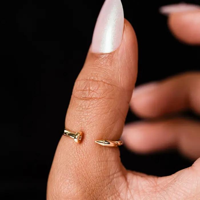 Bague en argent Sterling 925 avec certificat d'authenticité