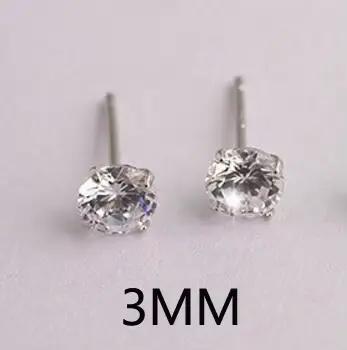 LEKANI cristal mode véritable 925 boucles d'oreilles en argent Sterling pour les femmes de mariage b