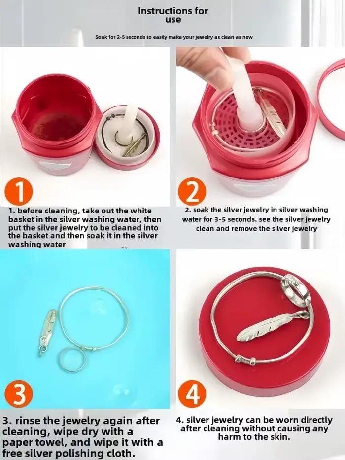 Nettoyant pour bijoux or/argent/platine