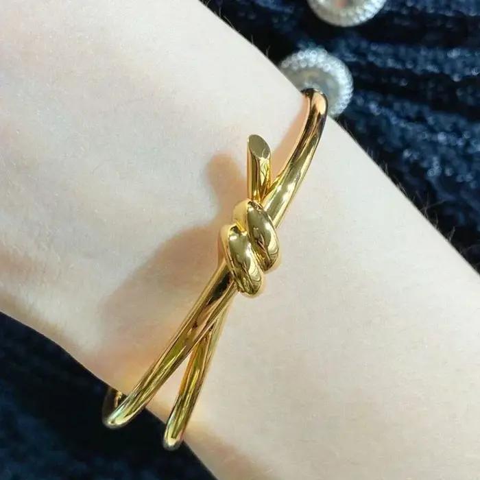 SFE – bracelet européen en or rose pour femmes
