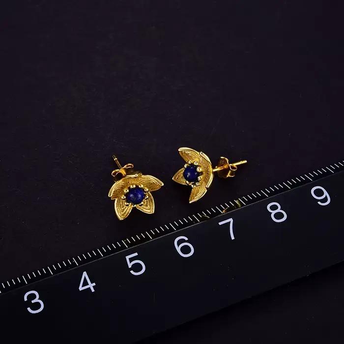 Boucles d'oreilles Lotus Fun en argent Sterling 925