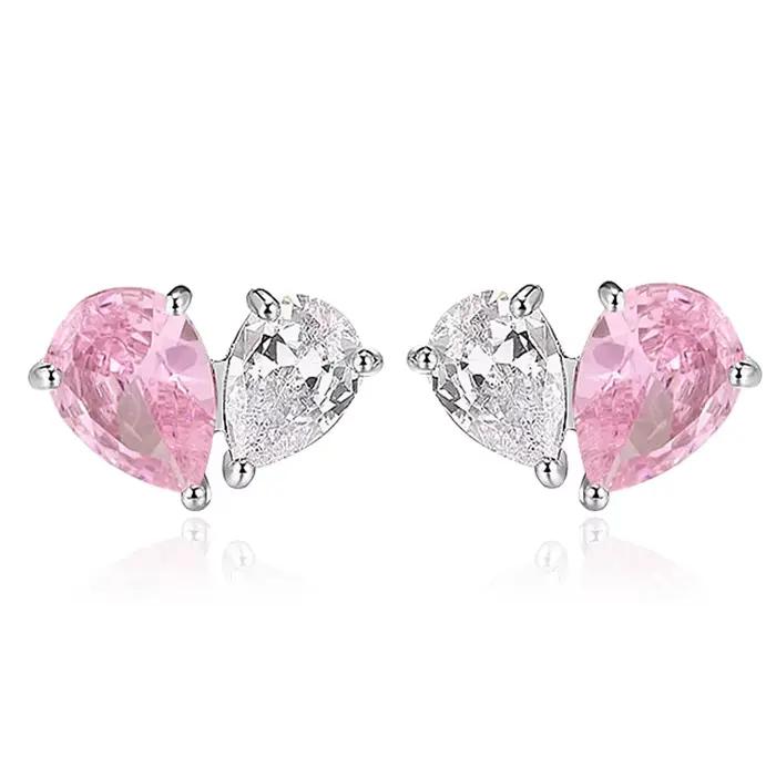 Ensemble de bijoux en argent regardé 925 pour femme