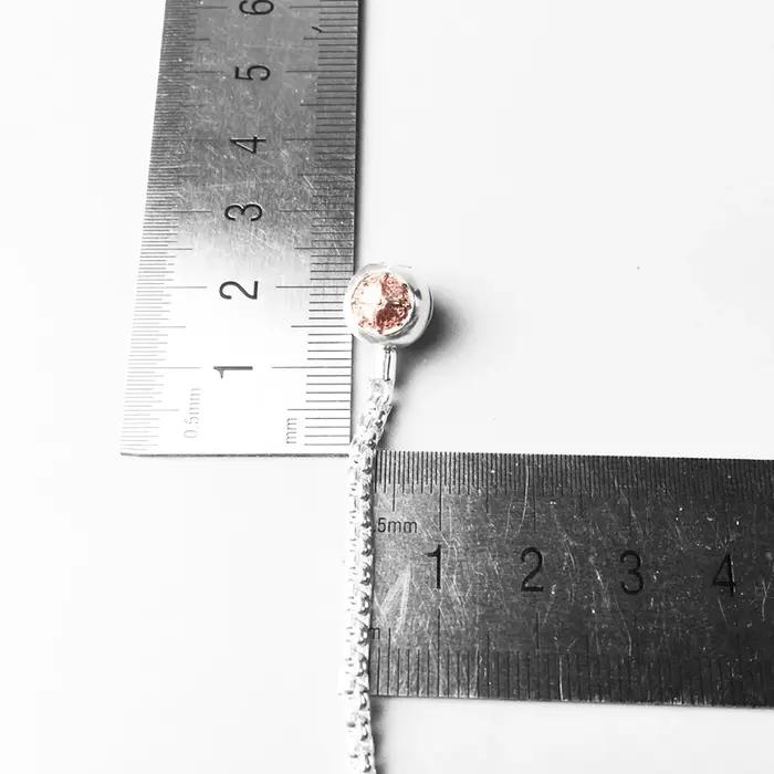 Collier basique Rose Glod