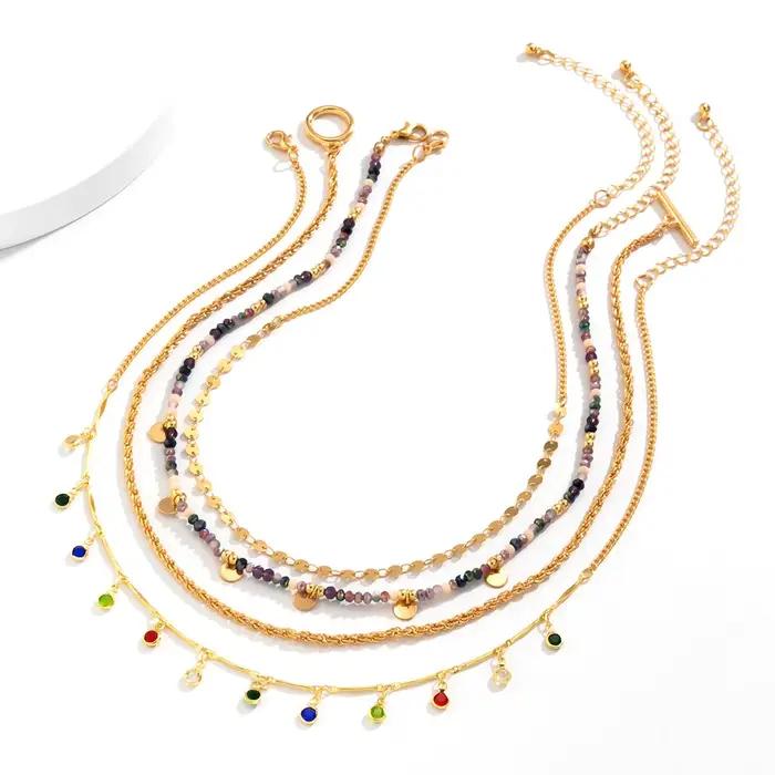 Collier ras du cou style Boho pour femmes