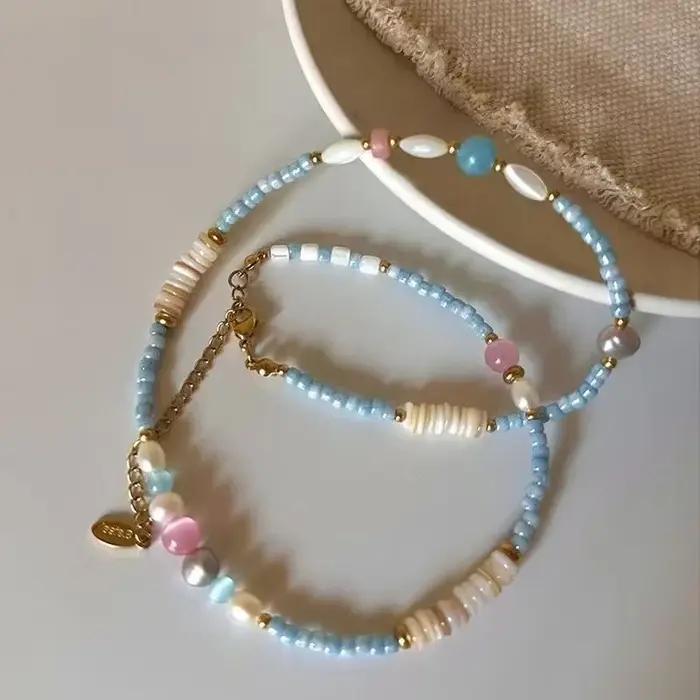 Collier de perles d'eau douce pour femmes